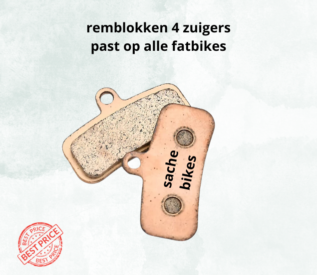 4-zuiger gesinterde remblokken – remsysteem en Ouxi GT2000
