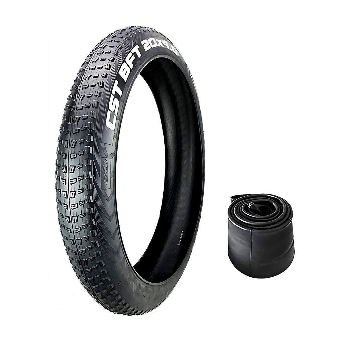 CST fatbike buiten- en binnenband 20x4 – autoventiel
