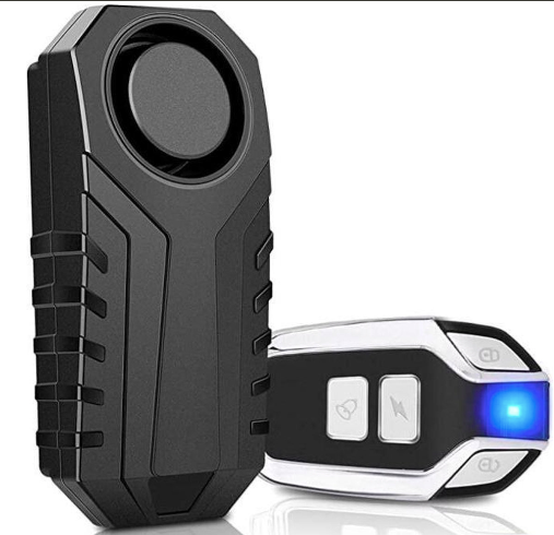 Fatbike alarm met afstandsbediening – 110 dB, zwart