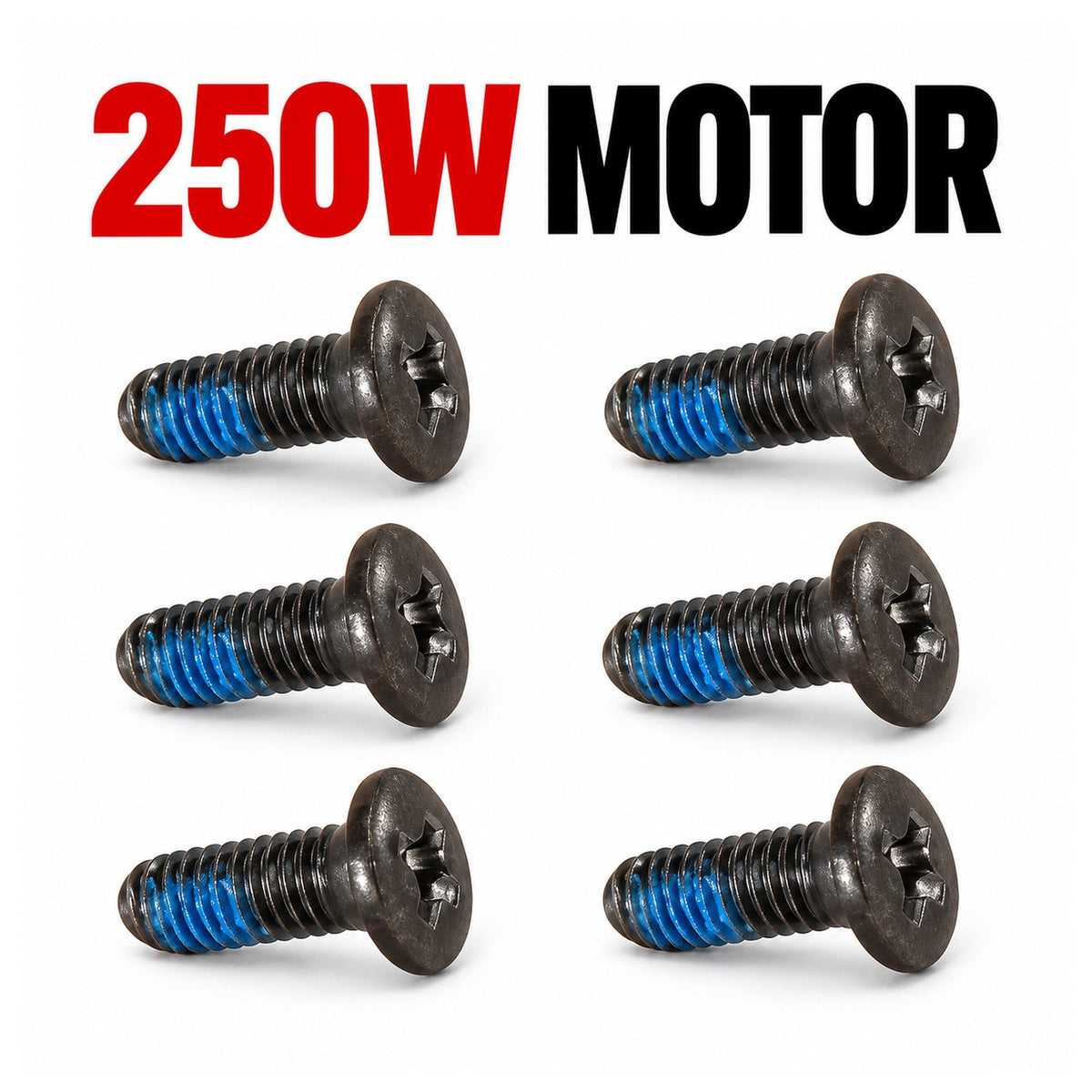 Fatbike motorschroeven 250W – set van 6