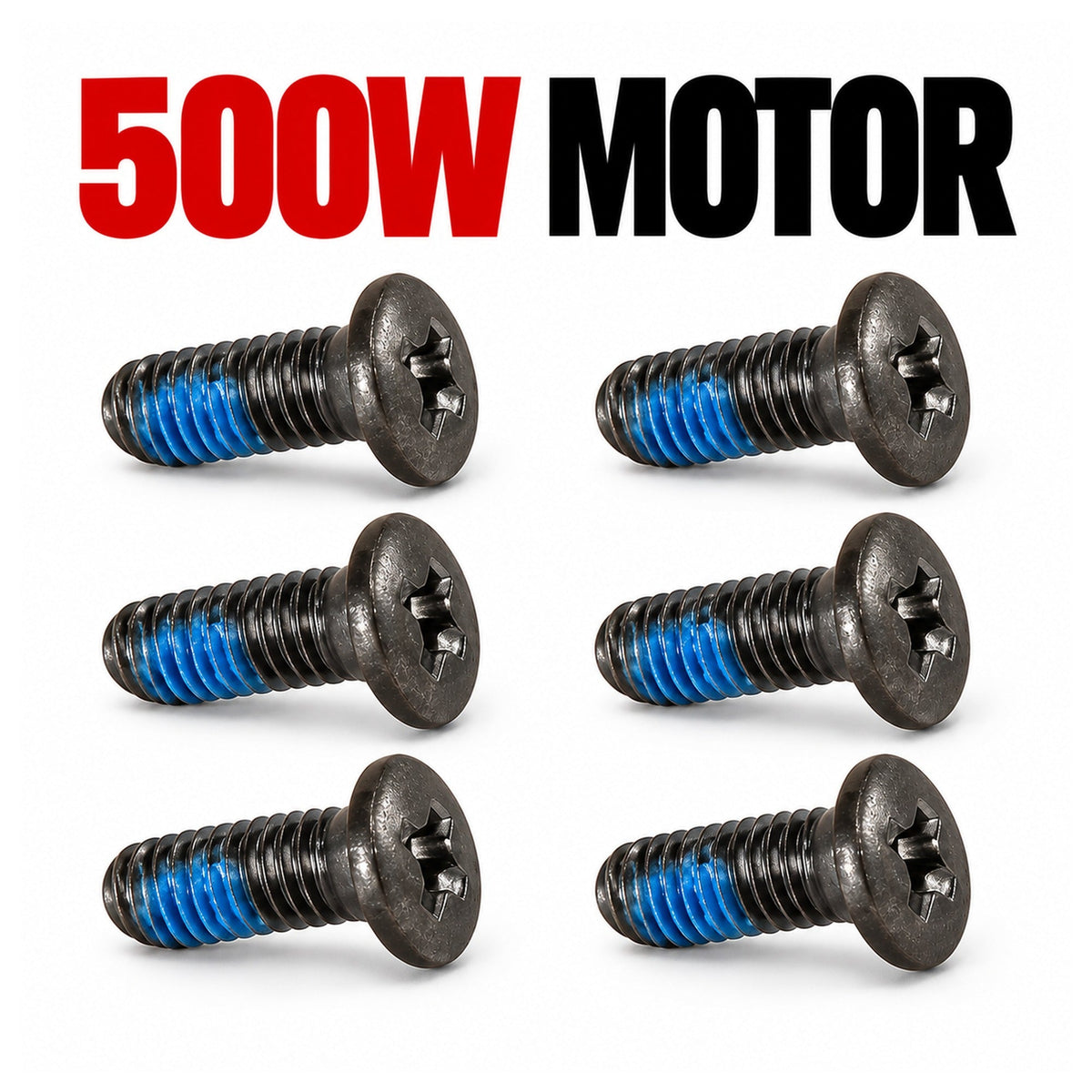Fatbike motorschroeven 500W – set van 6