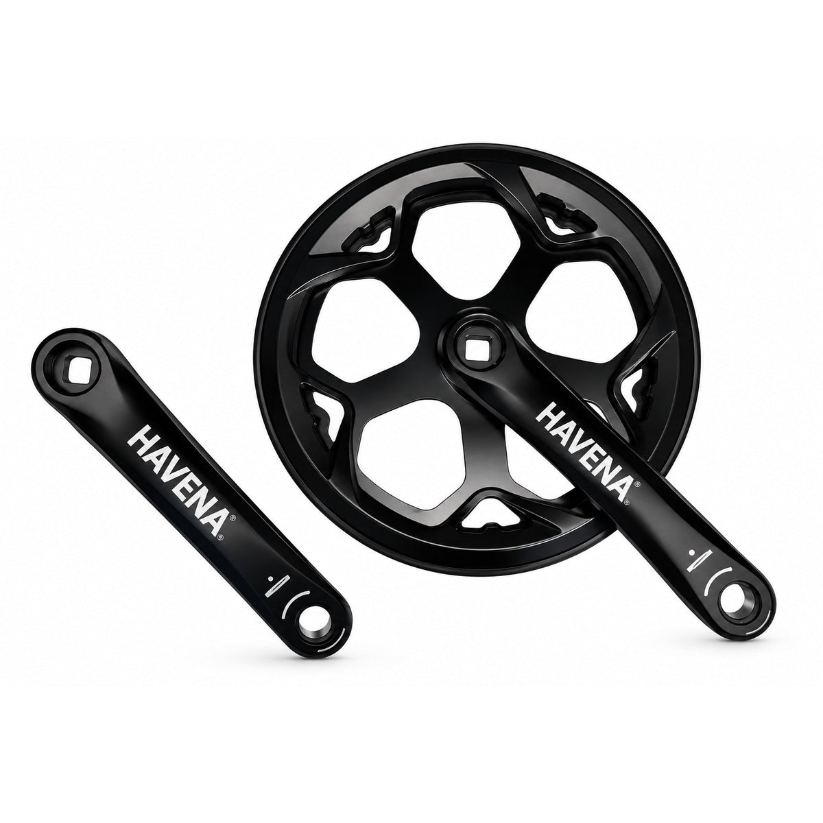 Havena crankset – met of zonder kettingkast