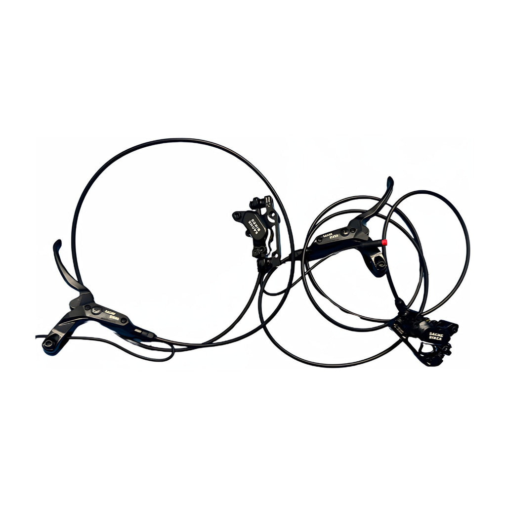 Hydraulisch remsysteem 4 zuigers – set voor en achter