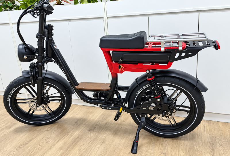 Kinderzitje opzetdrager voor fatbike