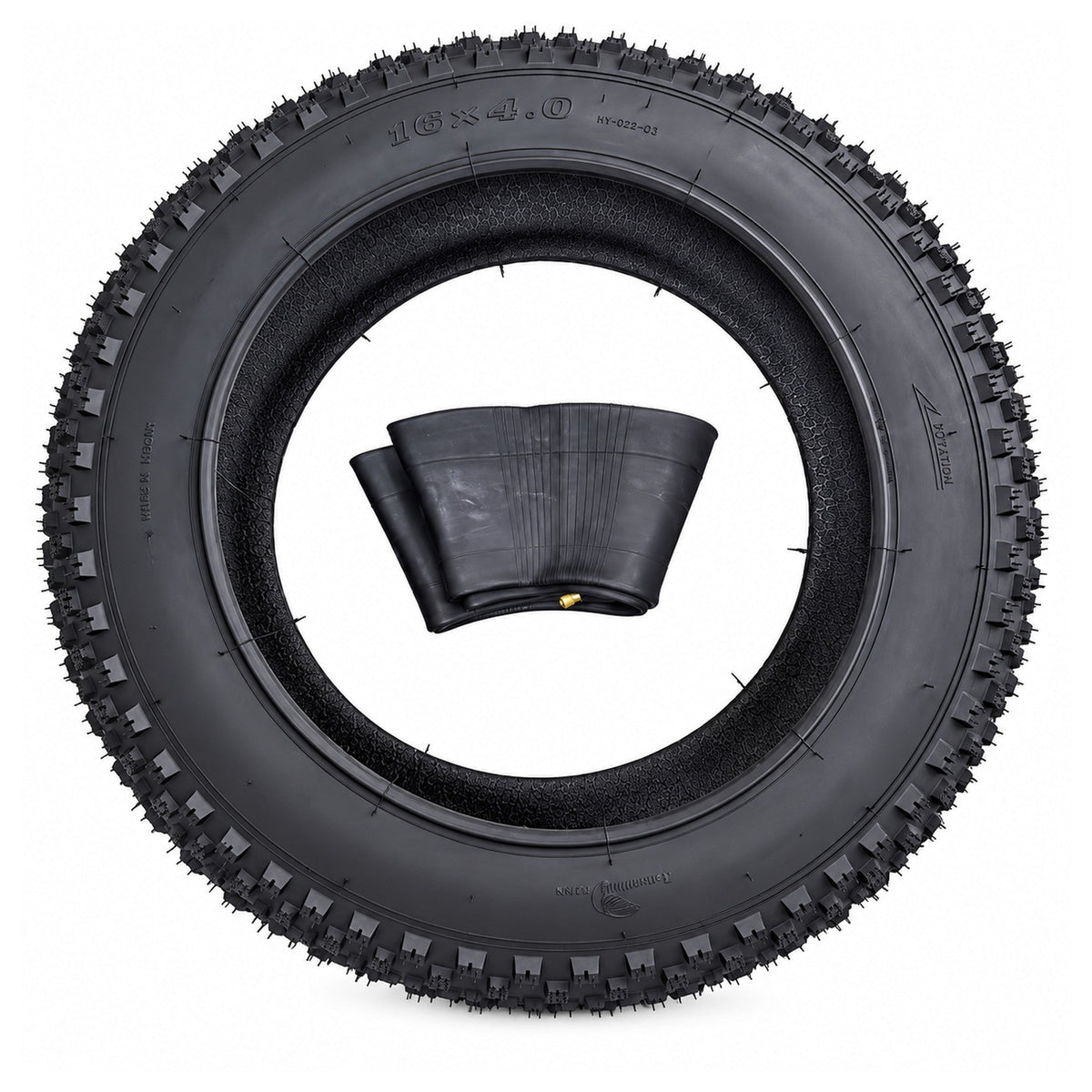 Mini fatbike buitenband + binnenband 16x4.0 – set