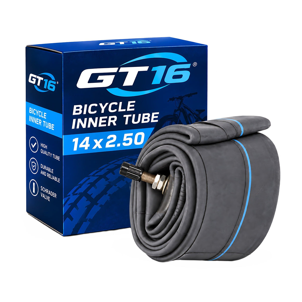 Ouxi GT16 binnenband 14x2.5 (62-406) – autoventiel