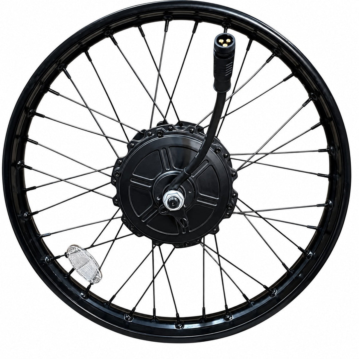 Ouxi GT2000 achterwielmotor in velg – 48V, compleet ingespaakt
