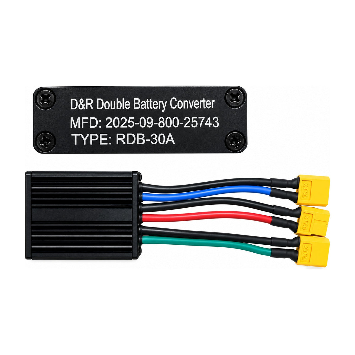 Ouxi V8 Pro/V8 Ultra accu splitter – dubbele accu