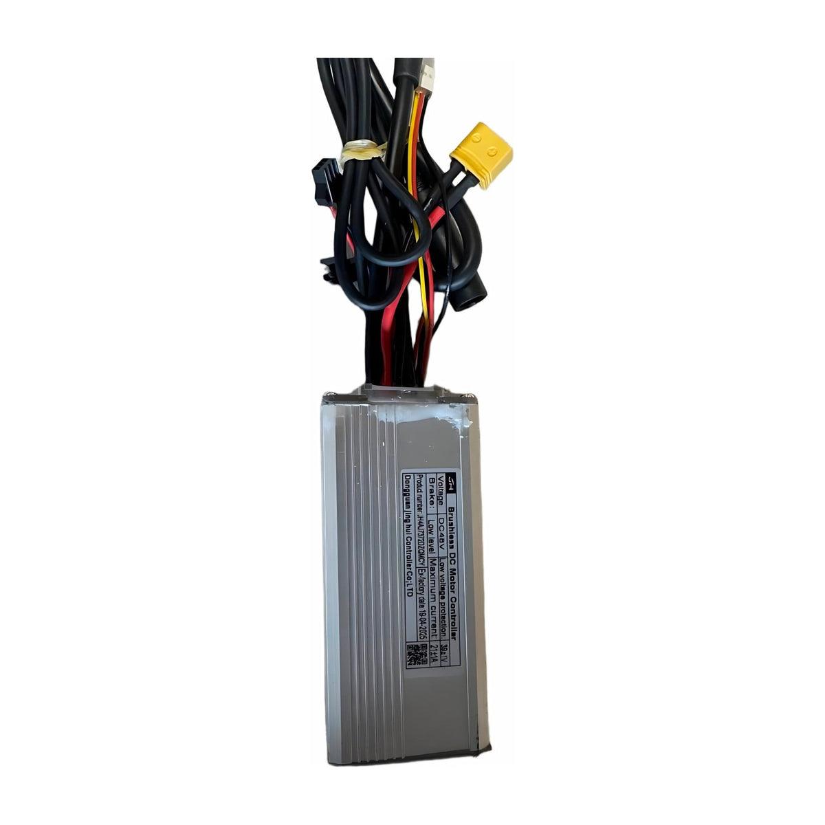 Qmwheel V20 controller – rode stekker 21A, onder accu (begrensd)