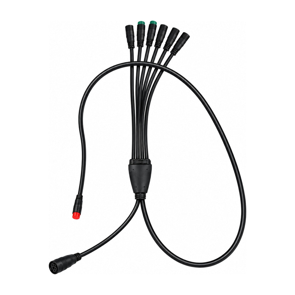 Qmwheel V20 kabelboom nieuwste versie – 6-pins koplampstekker