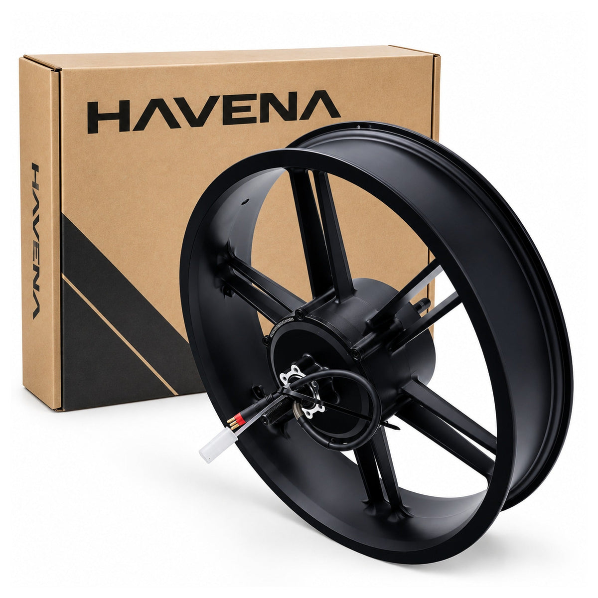 Qmwheel V20 / Ouxi V8 dubbele accu motor – rode stekker