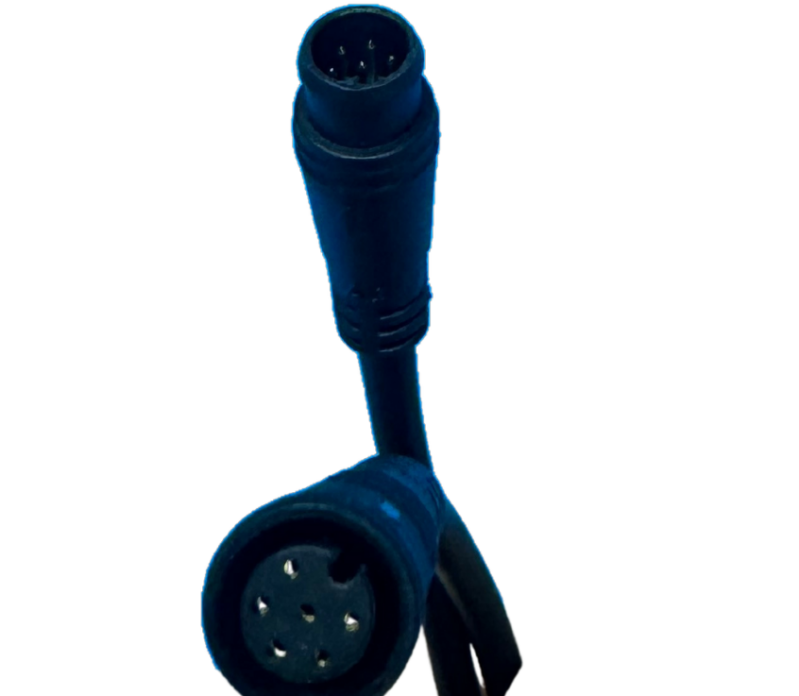 Qmwheel V20/V20 Pro achterlicht verlengkabel 1 m – 6 pins