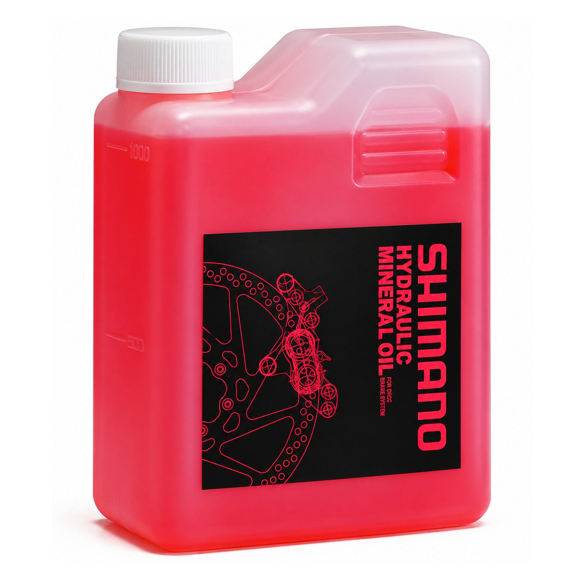 Shimano minerale remolie 1000 ml – rood