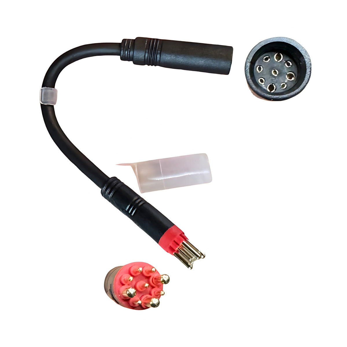 Tussenkabel motor – rood (mannetje) naar zwart (vrouwtje)
